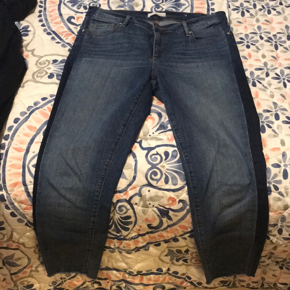 LOFT tuxedo jean
